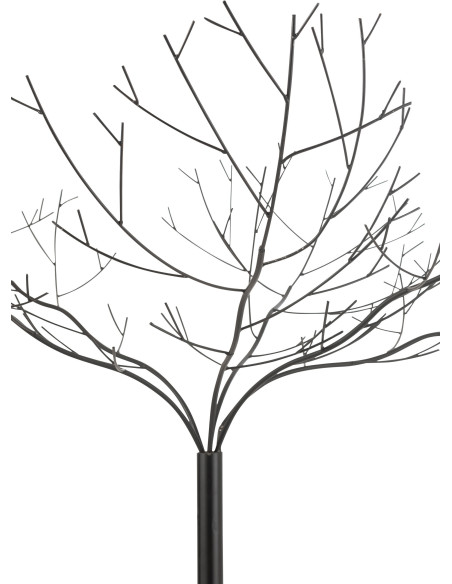 Arbre décoratif original XL Branches nues Hauteur 180 cm en Métal Noir Calyra - 3