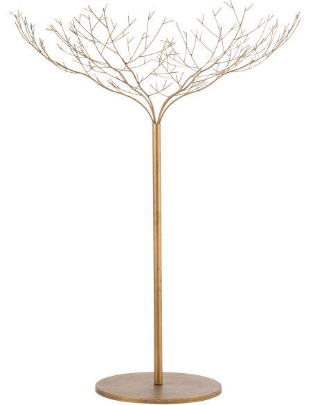 Arbre décoratif original XL Branches nues Hauteur 180 cm en Métal Doré Calyra - 1