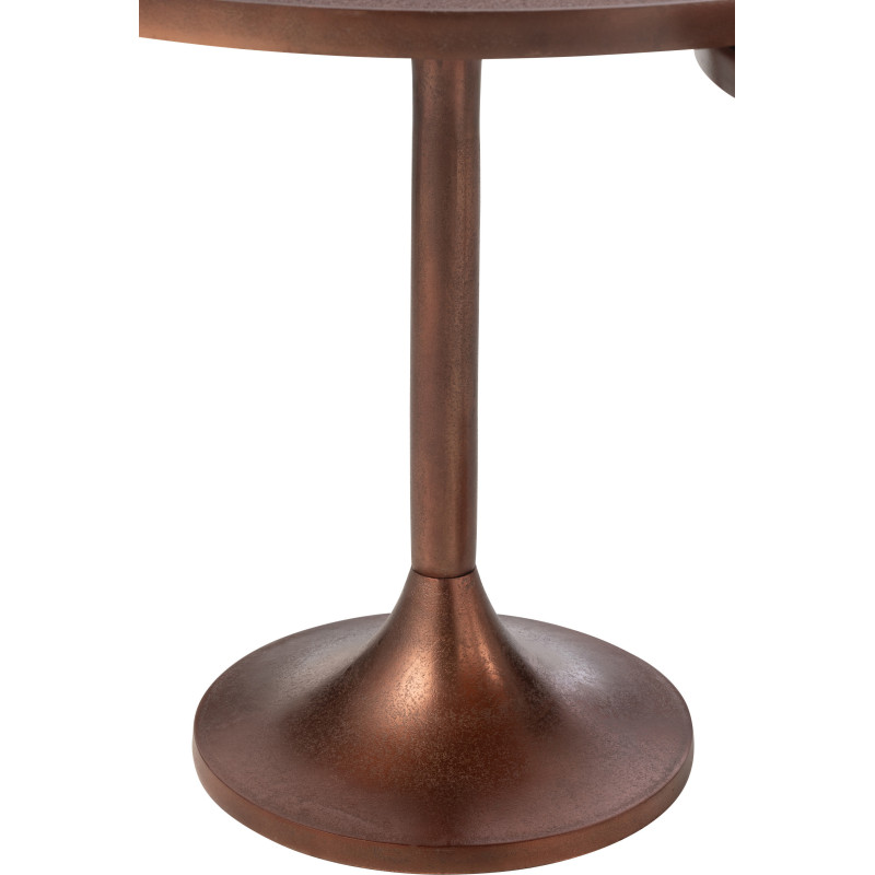 Table basse gigogne moderne Ronde en Métal Bronze Myreon (Lot de 2) - 4