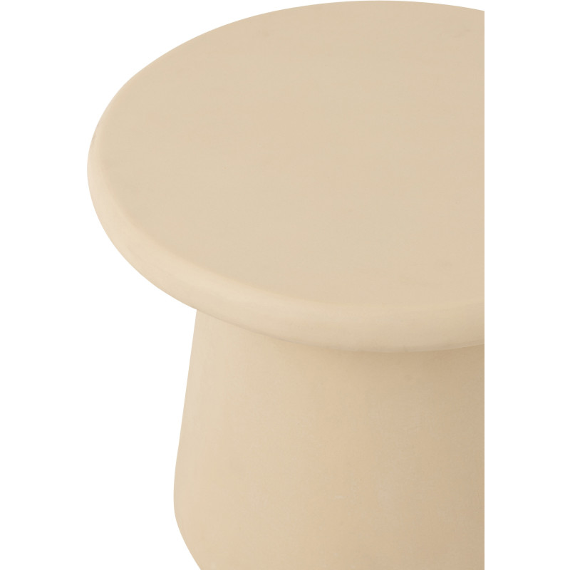 Table basse moderne Ronde en Bois Beige Ram - 3