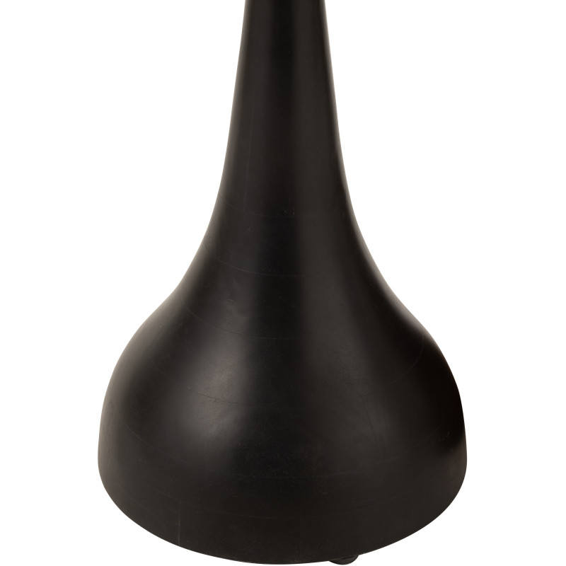 Table d'appoint gigogne moderne Ronde en Bois de manguier Marron Noir Paro (Lot de 2) - 4