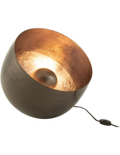 Lampe à poser Spot Diamètre 35 cm en Métal Noir Saloon - 1