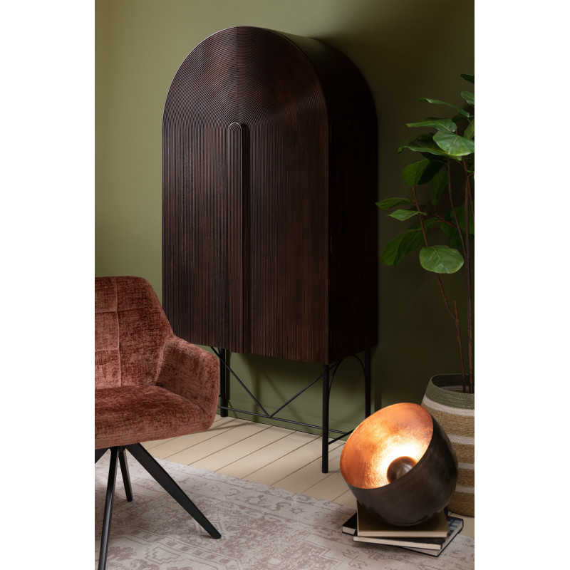 Lampe à poser Spot Diamètre 35 cm en Métal Noir Saloon - 2