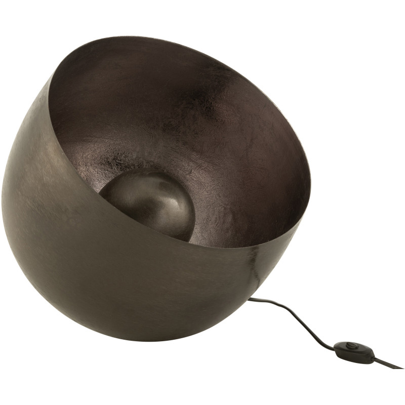 Lampe à poser Spot Diamètre 35 cm en Métal Noir Saloon - 3