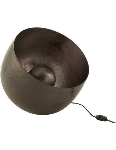 Lampe à poser Spot Diamètre 35 cm en Métal Noir Saloon - 3