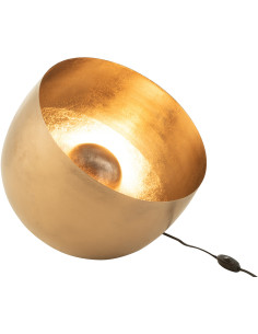 Lampe à poser Spot Diamètre 35 cm en Métal Doré Saloon - 1
