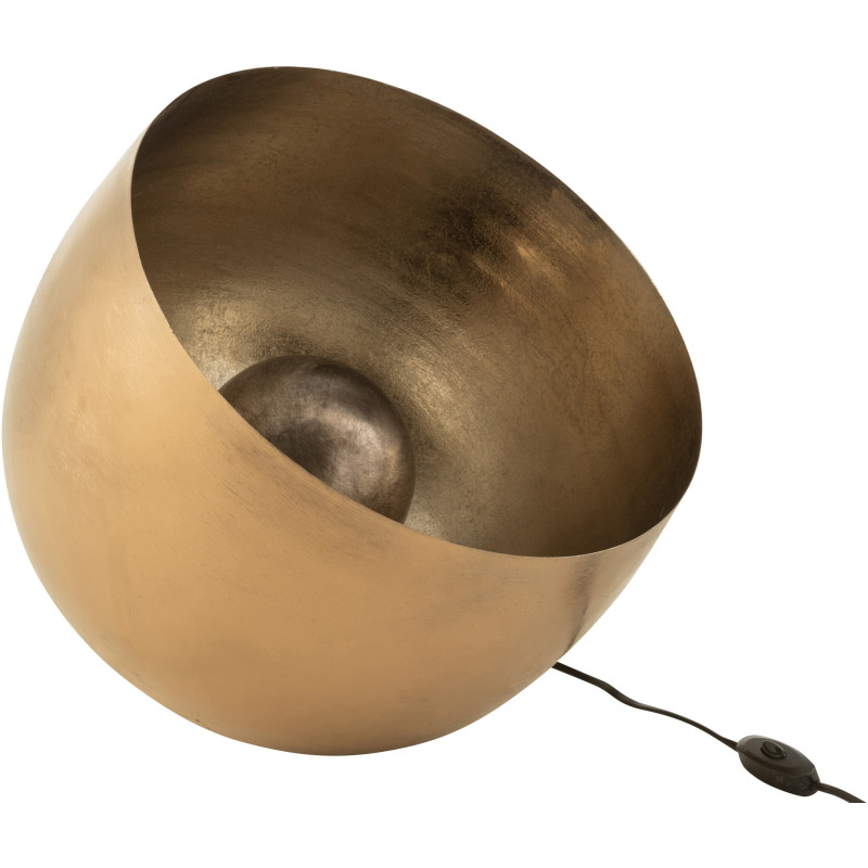 Lampe à poser Spot Diamètre 35 cm en Métal Doré Saloon - 3