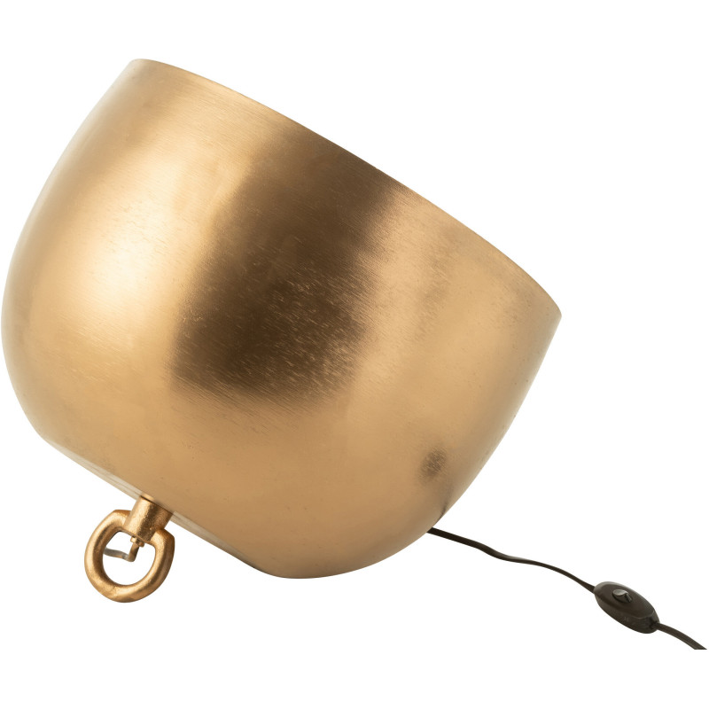 Lampe à poser Spot Diamètre 35 cm en Métal Doré Saloon - 5