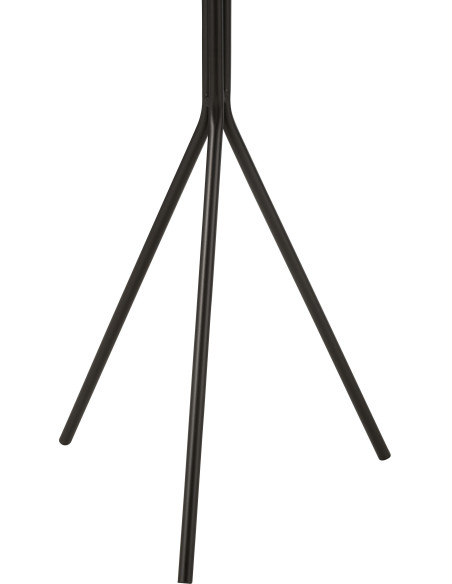 Table d'appoint moderne Ronde en Métal Blanc Norynd - 2