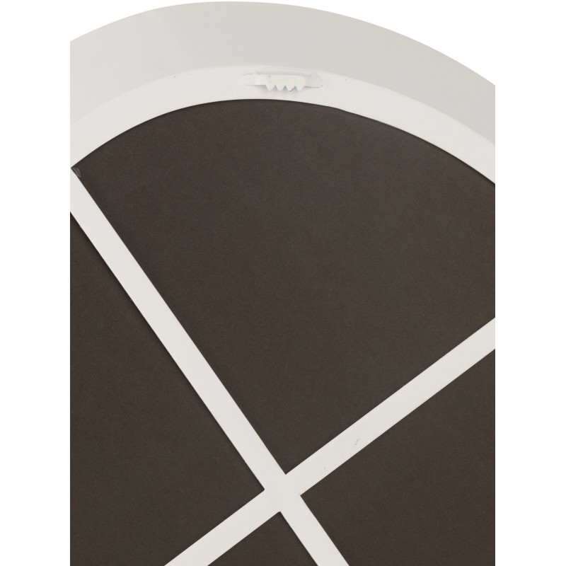 Miroir moderne Mural Irrégulier 60x58 en Métal Blanc Virex - 3