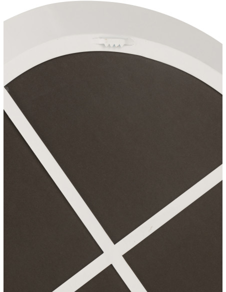 Miroir moderne Mural Irrégulier 60x58 en Métal Blanc Virex - 3