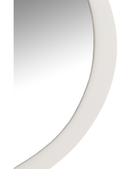 Miroir moderne Mural XL Irrégulier 86x82 en Métal Blanc Virex - 2