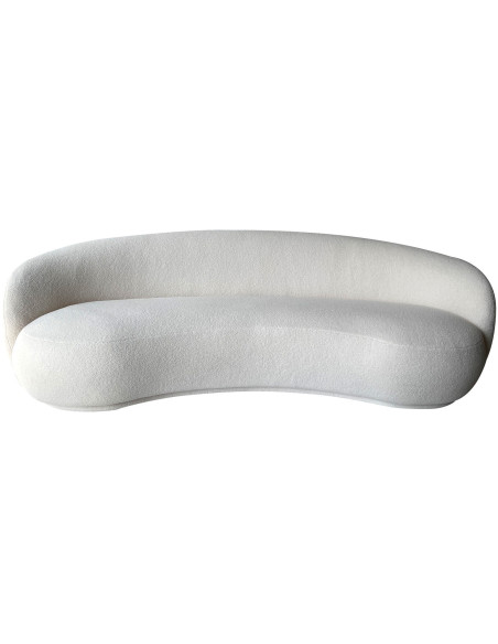 Fauteuil de table moderne en Tissu Taupe Métal Noir Miles - 8