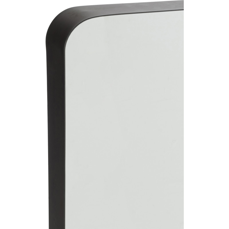 Miroir moderne Mural XXL Rectangualire 44x160 en Métal Noir Markus - 3