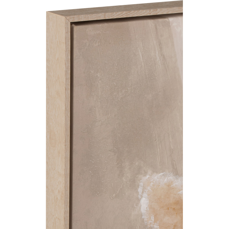 Toile imprimée et peinte Rectangulaire Vase avec pampas Quiaca 60x90 (Lot de 2) - 3