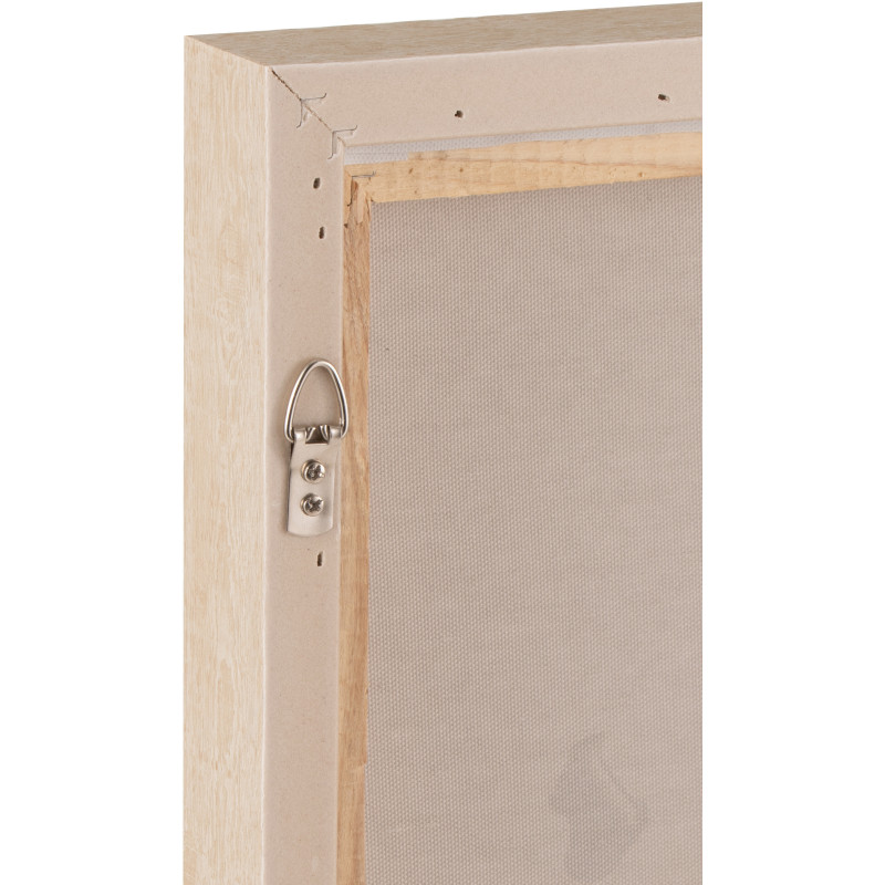 Toile imprimée et peinte Rectangulaire Vase avec pampas Quiaca 60x90 (Lot de 2) - 4