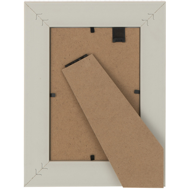 Cadre photo Ariette en Polystyrène Beige foncé Motif tissé pour photo 10x15 - 2