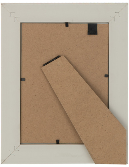 Cadre photo Ariette en Polystyrène Beige foncé Motif tissé pour photo 13x18 - 2