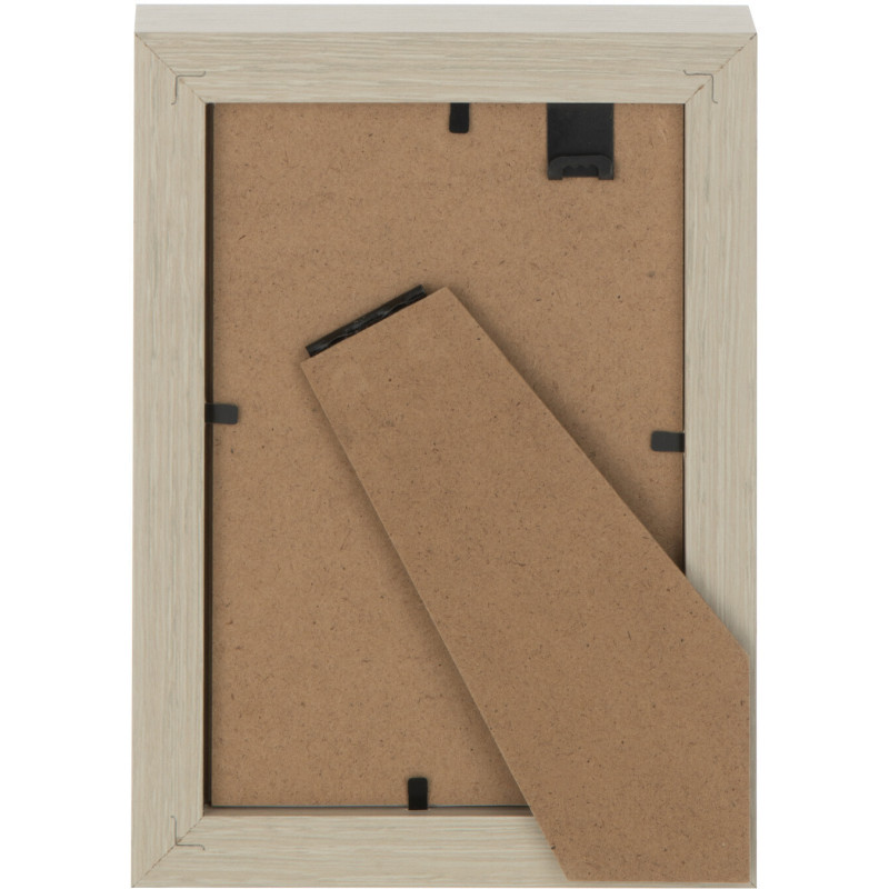 Cadre photo Profond Boxéa en Bois Crème pour photo 10x15 - 3