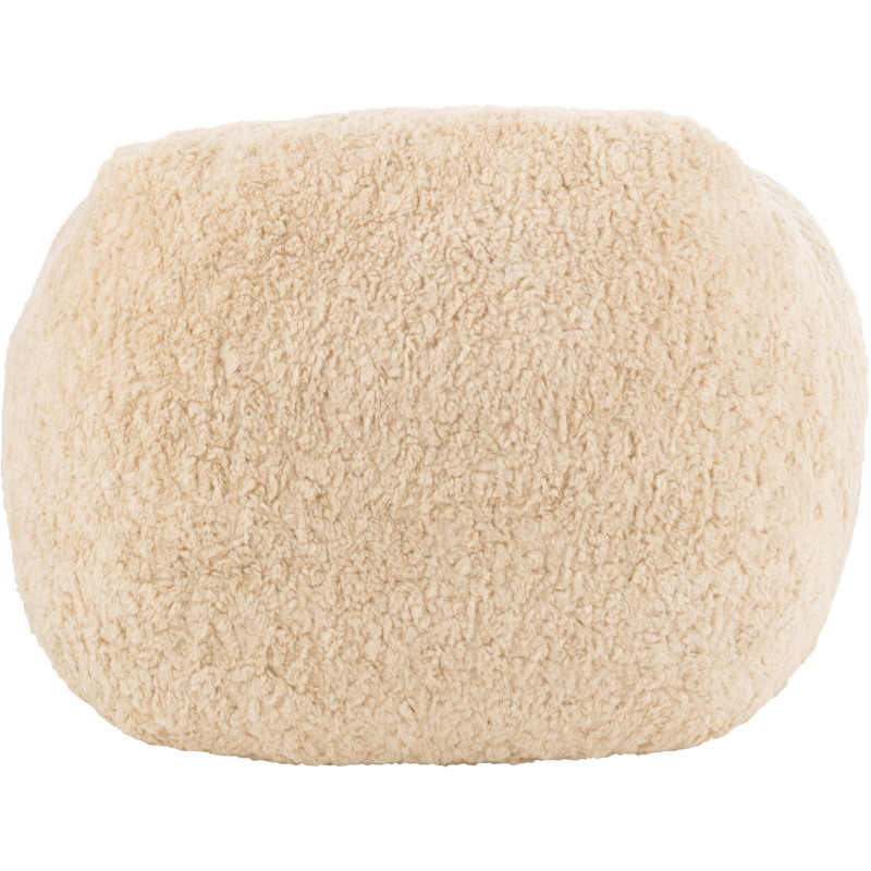 Fauteuil original poils long en Tissu Beige Cutie - 5