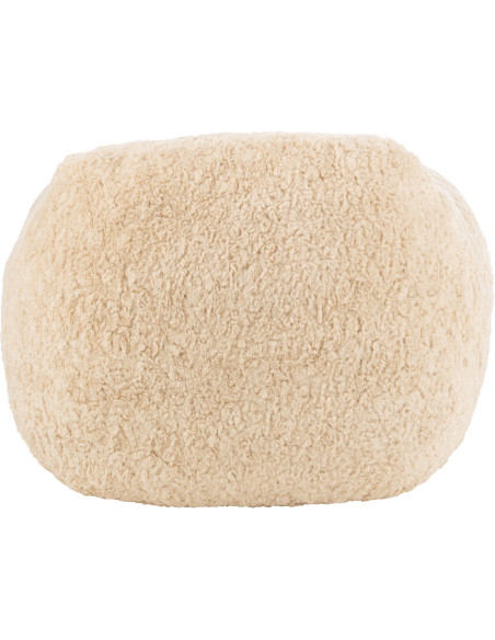 Fauteuil original poils long en Tissu Beige Cutie - 5