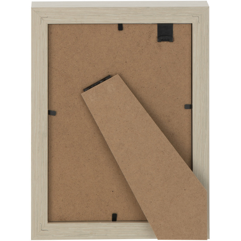 Cadre photo Profond Boxéa en Bois Crème pour photo 13x18 - 3