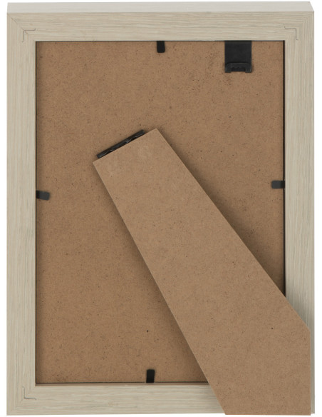 Cadre photo Profond Boxéa en Bois Crème pour photo 13x18 - 3