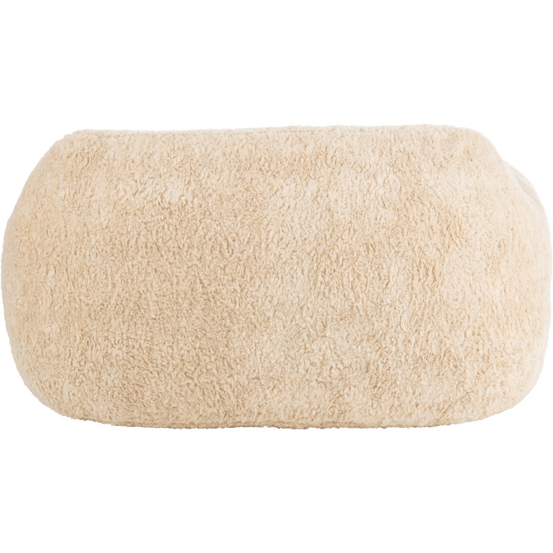 Canapé original poils longs 2 places en Tissu Beige Cutie - 5