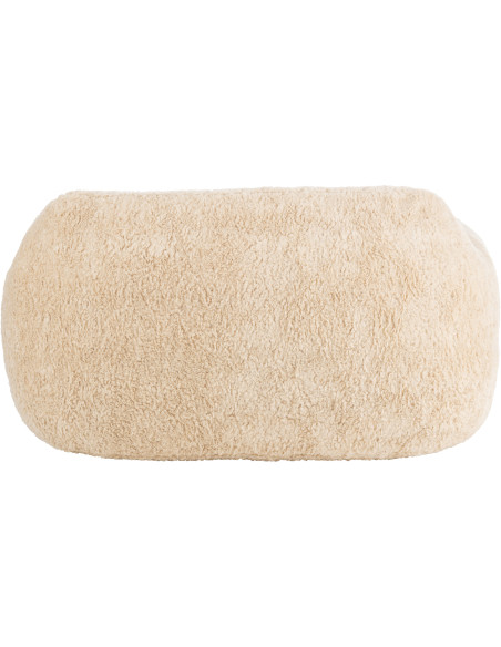 Canapé original poils longs 2 places en Tissu Beige Cutie - 5
