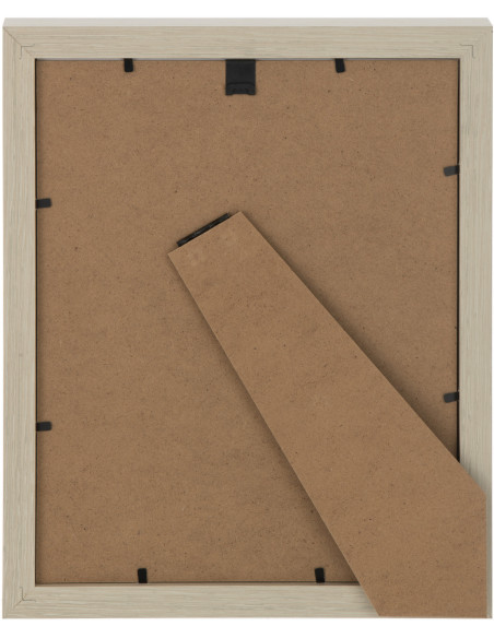 Cadre photo Profond Boxéa en Bois Crème pour photo 20x25 - 3