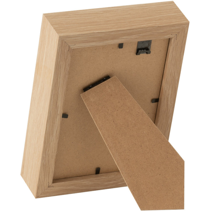 Cadre photo Profond Boxéa en Bois Naturel pour photo 10x15 - 2