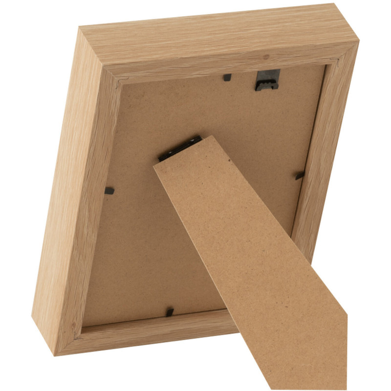 Cadre photo Profond Boxéa en Bois Naturel pour photo 13x18 - 2