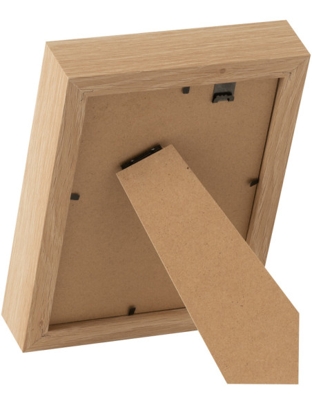 Cadre photo Profond Boxéa en Bois Naturel pour photo 13x18 - 2