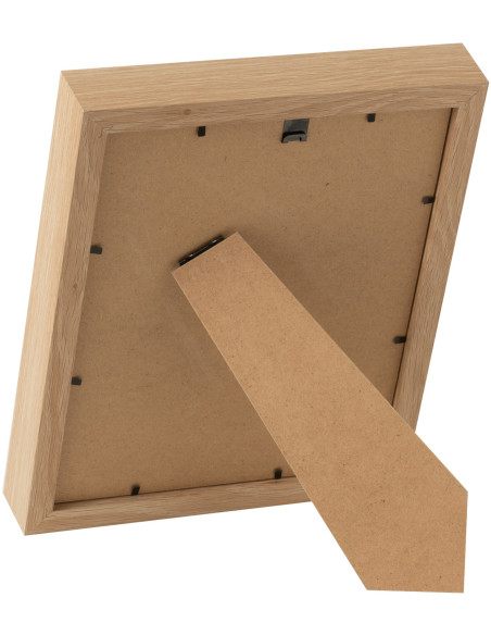 Cadre photo Profond Boxéa en Bois Naturel pour photo 20x25 - 2