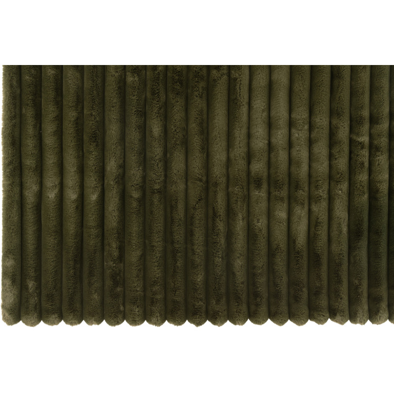 Plaid douceur 180x130 en Velours côtelé Vert foncé Corduroy - 2