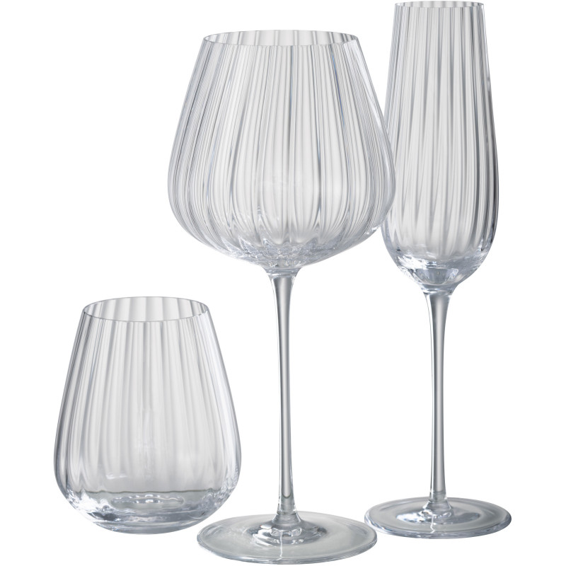 Flûte à champagne Lola en Verre Transparent - 2