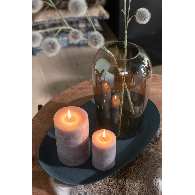 Lot De 2 Plateaux Ovales En Métal Galvanisé – Style Rustique Et Tendance, Parfaits Pour La Décoration Et Le Service