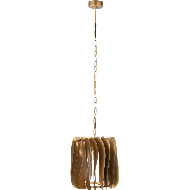 Suspension design moderne Diamètre 37 cm en Métal Doré Tina - 2