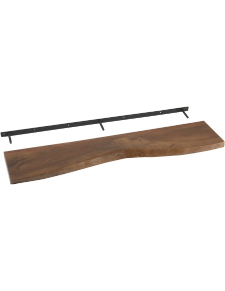 Étagère murale Gérard XL en Bois d'acacia Marron - 1
