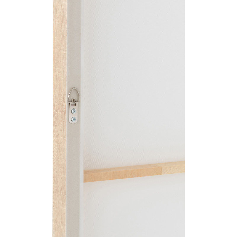 Toile murale originale imprimée Yack 103x143 Cadre en bois de pin Marron Blanc Gavlon - 4