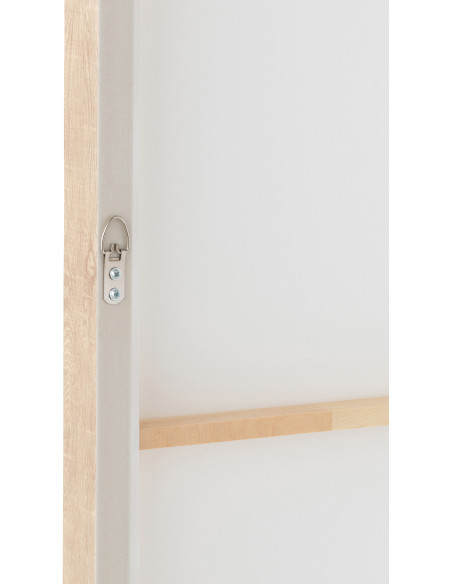 Toile murale originale imprimée Yack 103x143 Cadre en bois de pin Marron Blanc Gavlon - 4