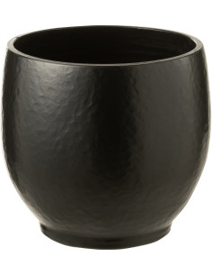 Cache-pot en Céramique Noir Ying Diamètre 33 cm - 1