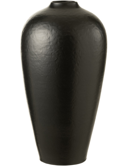 Vase Jarre XL Ying Hauteur 50 cm en Céramique Noir - 1