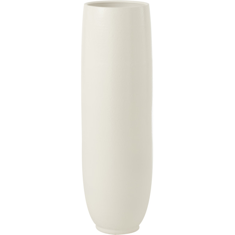 Vase Jarre XXL Ying Hauteur 90 cm en Céramique Blanc - 1