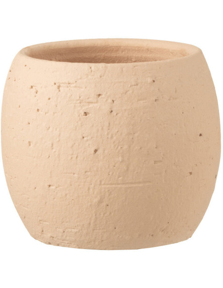 Cache-pot en Céramique Beige Enya Diamètre 16 cm - 1