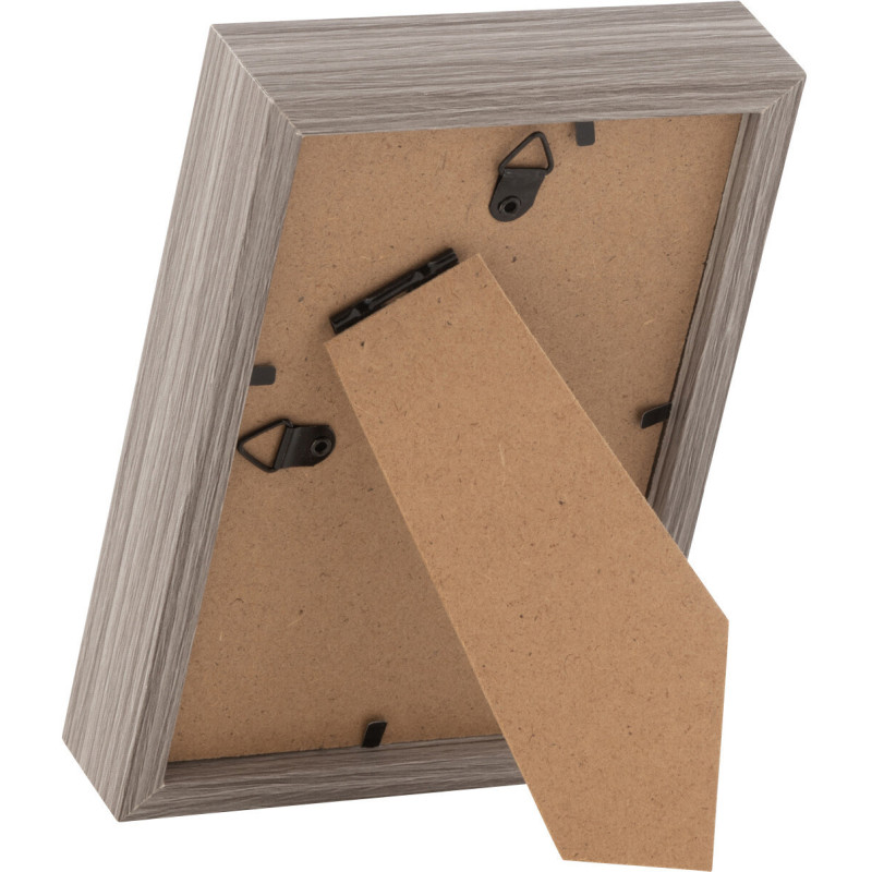Cadre photo original en Bois Taupe pour photo 10x15 cm Sylvie - 2
