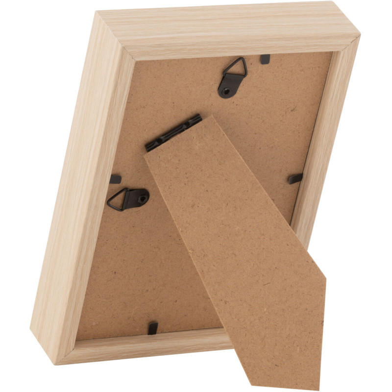 Cadre photo original en Bois Naturel pour photo 10x15 cm Sylvie - 2