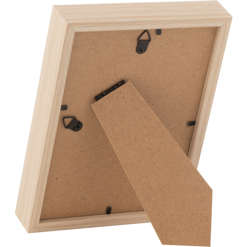Cadre photo original en Bois Naturel pour photo 13x18 cm Sylvie - 2