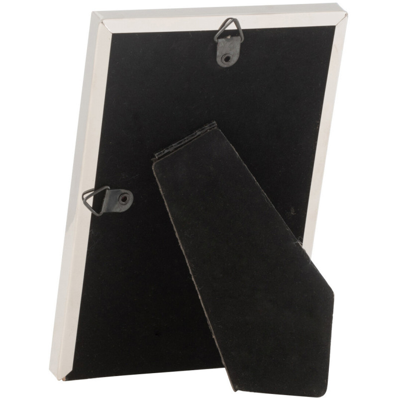 Cadre photo moderne chic en Métal Argenté pour photo 10x15 cm Tracy - 2