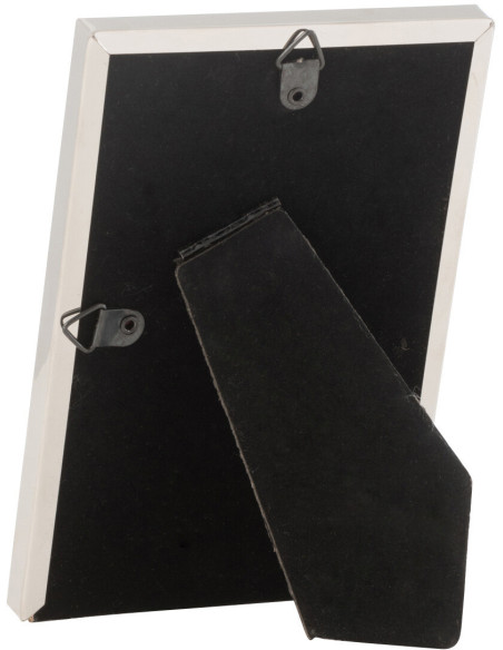 Cadre photo moderne chic en Métal Argenté pour photo 10x15 cm Tracy - 2